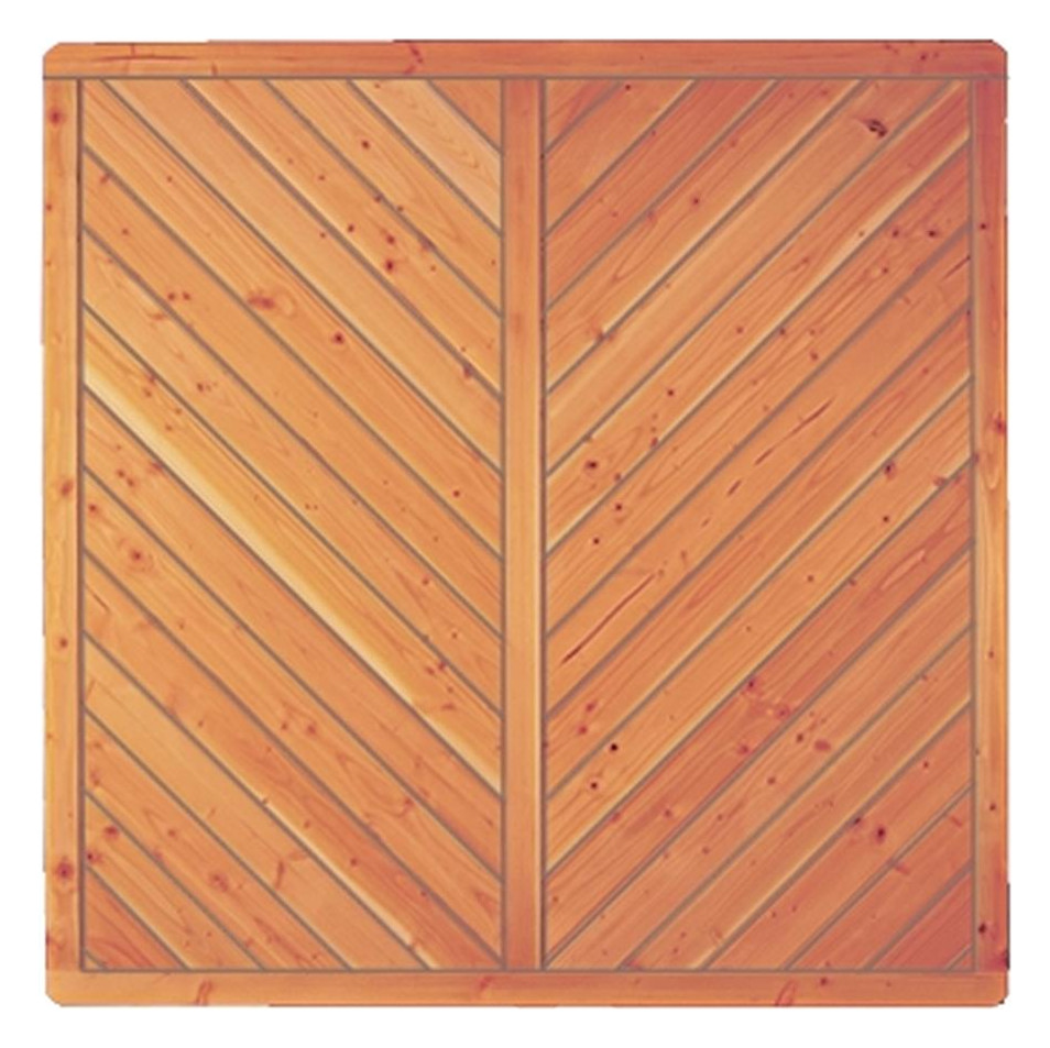 Bild CLASSICO-Serie gerade Lärche/ Douglasie R. 40/68mm, 180x180cm Profilbretter 16/1 - n.a.-0