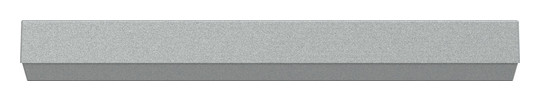 Rahmen 5f alu mt M-Pure Kst f.GEB-K Unterputzmontage Thermopl