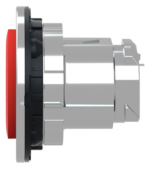 Drucktaster Front 1f rt Ø30,5mm rnd IP66 Tastend