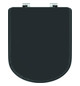 Ideal-Standard WC-Sitz Calla MDF, Scharniere Edelstahl, Softclosing, schwarz