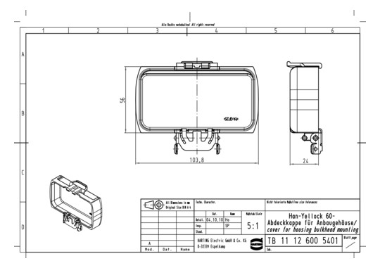 HART Kappe agg 60            11126005401 