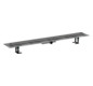 hansgrohe Duschrinne RainDrain Compact 1200 mm, Komplettset, befliesbar, für flache Installation, chrom