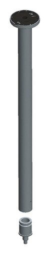 KEUCO Deckenabhängung Plan Set, Aluminium silber-eloxiert, 700 mm