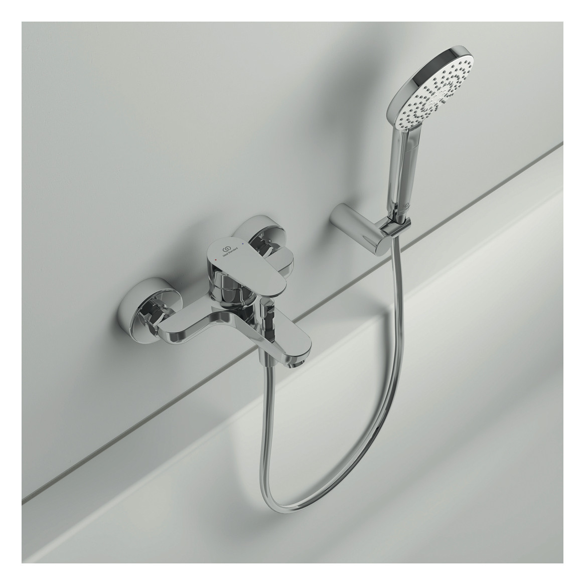 Ideal-Standard Handbrause-Set Idealrain Evo 3-Funktionen, d= 11cm, verchromt