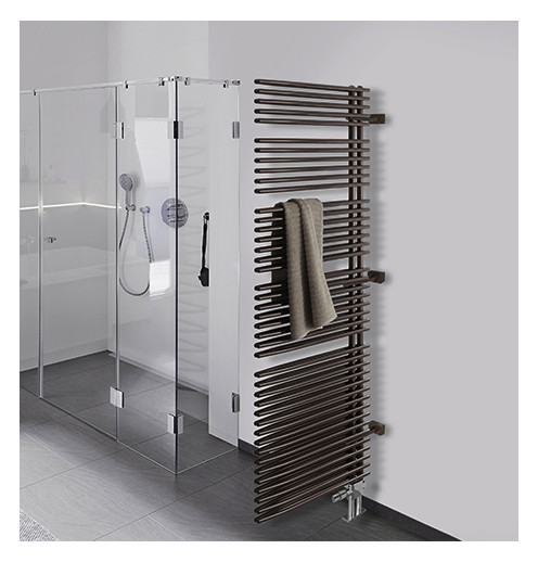 Bemm Badheizkörper Habanera 831 x 603 mm, mittelgrau, wendbar