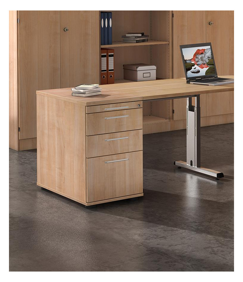 Bild Standcontainer Nussbaum 4 Schübe - n.a.-1