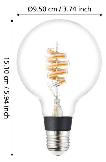 EGLO Leuchtmittel ZIG-RGBW-E27-   110274 