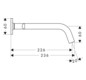 hansgrohe Fertigmontageset Axor Citterio M UP-3-Loch-Waschtischarmatur, Ausladung 226mm, Rosetten, brushed gold optic