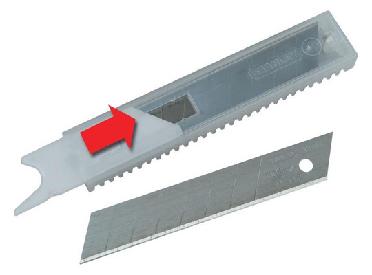 STANLEY-Cutterklinge FatMax 18 mm 2-11-718 (10 Stück)