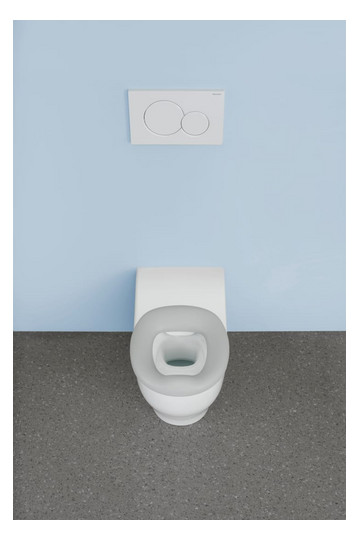 Geberit Betätigungsplatte Sigma 01 weiß, für 2-Mengen-Spülung, Kunststoff