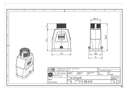 HART Han Q 8/0-gg-M25        19120080429 