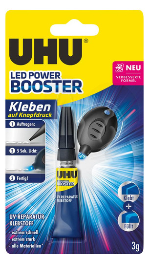 UHU-Sekundenkleber BOOSTER - 3g