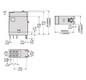 Schaltrelais 2W IP20 13x30x34,5mm Schraub
