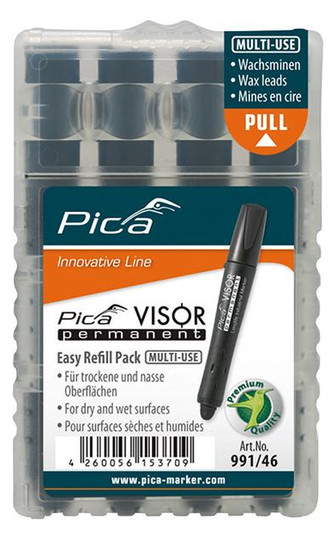 Pica-Minen-Set für Permanentmarker VISOR - 4-teilig,...