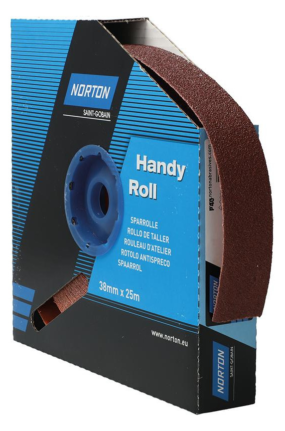 Bild Sparrolle R222 38mmx25m P40 - Norton-0