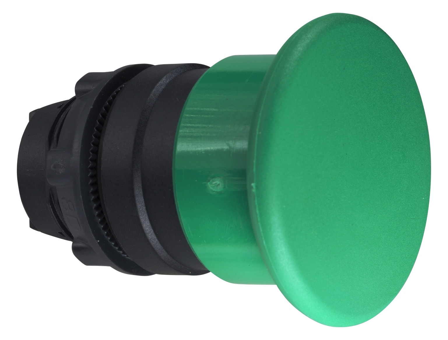 Frontelement für Not-Aus Ø22,5mm gn rnd IP66 hoch Tastend