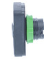Drucktaster Front 2f sw/ws Ø22,5mm IP66 rechteck Tastend