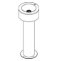 AR Standtrinkbrunnen, ANIMA, Edelstahl, 325x900x325 mm, Hahnloch