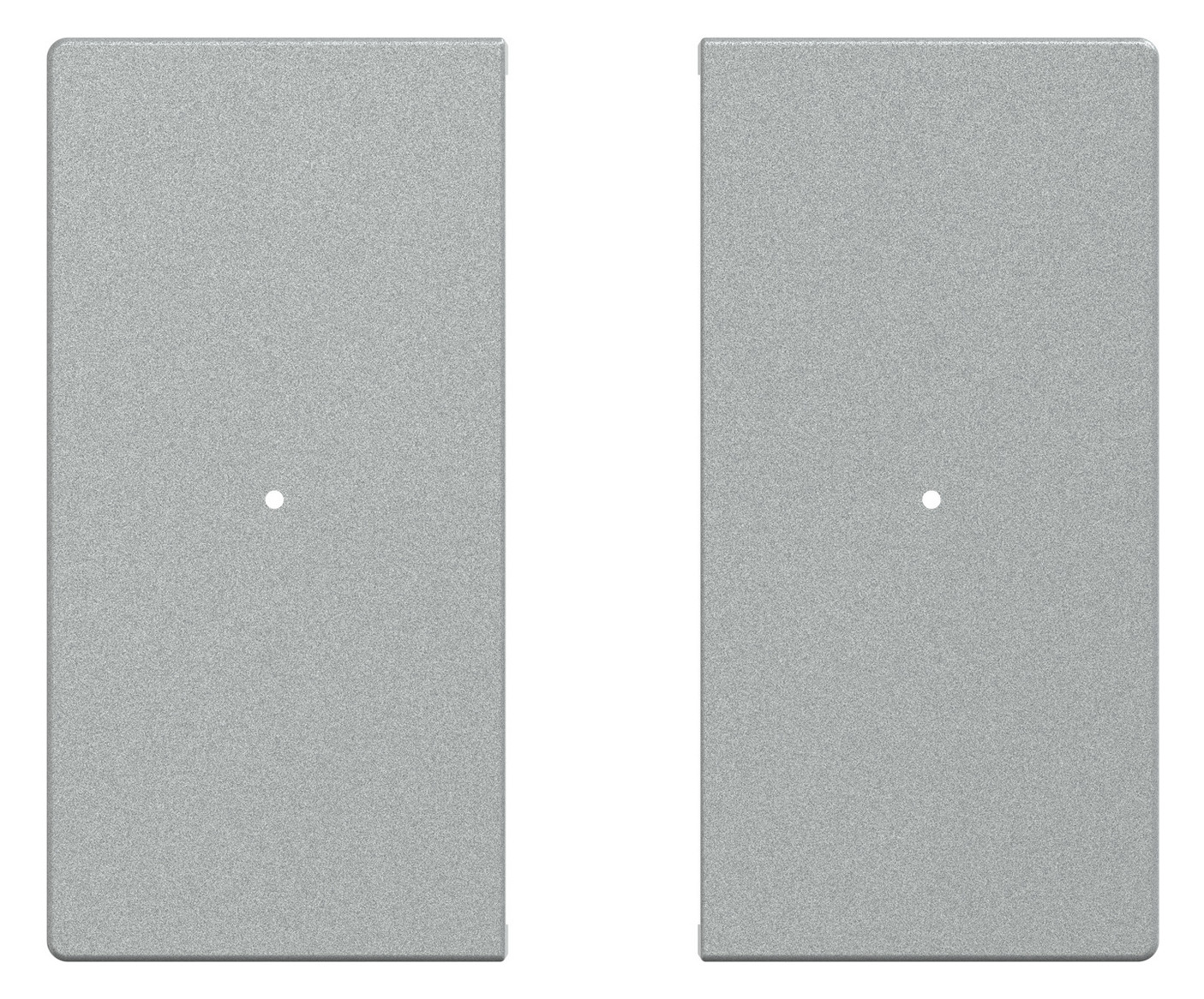 Wippe_2t Schalt/Dimm System M alu mt Kontrollfenster/Lichtauslass