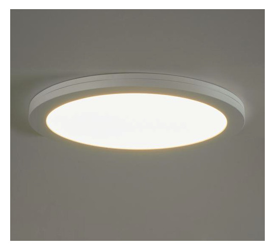 LED-Einbauleuchte MOON 24W 3000-6000K ws 2345lm Konv Dimmung Phasenabschnitt IP20