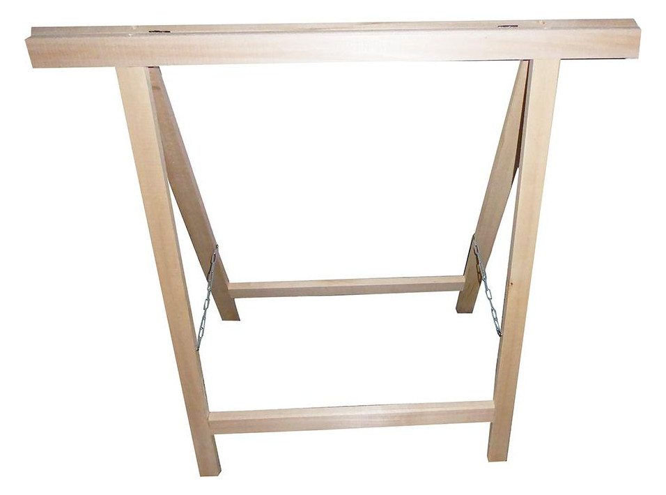 Bild Holzklappbock 75x75cm, klappbar, Univers al - Neutral-0