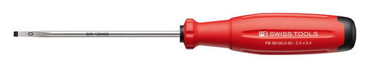 PB SWISS TOOLS-Schraubendreher PB38100 - 2,5x0,4x80mm