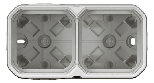 Legrand 069690L Plexo New 2-fach Gehäuse 