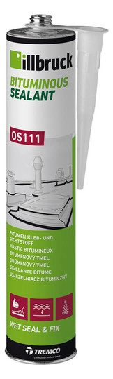 illbruck-Kleb- und Dichtstoff OS111, schwarz - 310ml