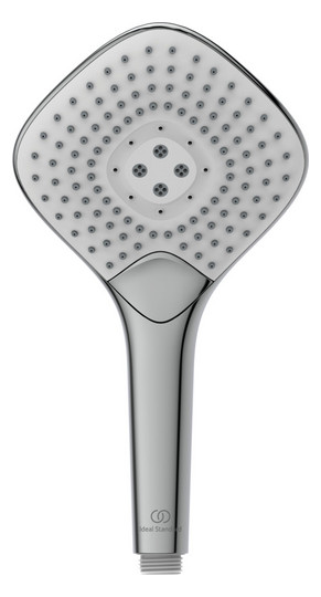 Ideal-Standard Brausekombination Idealrain Evo Jet 90 cm, 3-Funktionshandbrause, Diamond 13,4cm, chrom