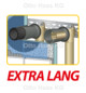 HAAS Set OHA Dichtfix Long 14 cm, 1/2", grau, Abdichtungshülse nach DIN 18534