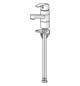 HANSA Waschtisch-Einhebelmischer HANSAPINTO ohne Ablaufgarnitur, Ausladung 133mm, chrom