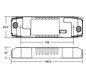 LED-Steuerung 2,5-27W 500mA 10-54V IP20 DALI Dimmung DALI Kstgeh dyn