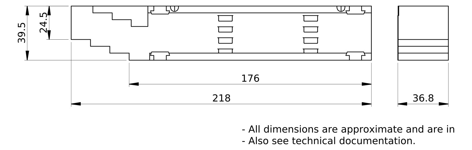 Steuerleitungsklemme 4p 6qmm