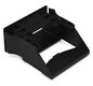 Rahmen Snap-In sw 3p Stecker/Buchse