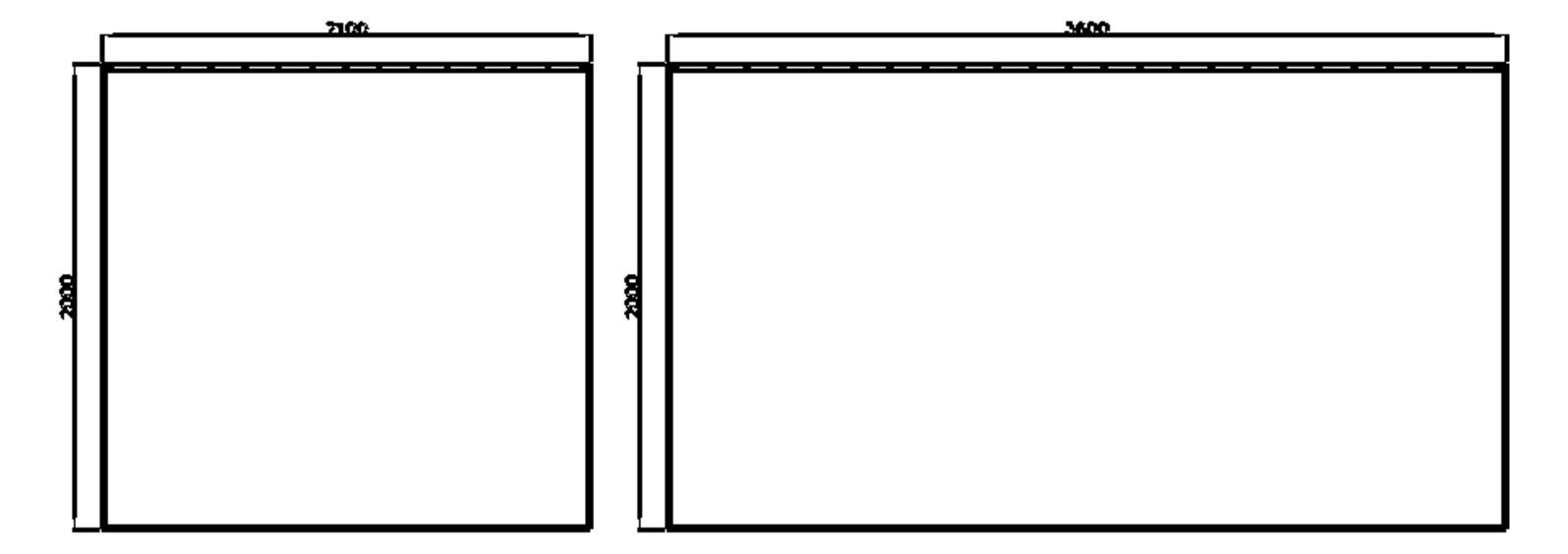 NB Duschvorhang 0787670 zweiteilig 2100/3600x2000 Weiß m.Diagonalstreifen