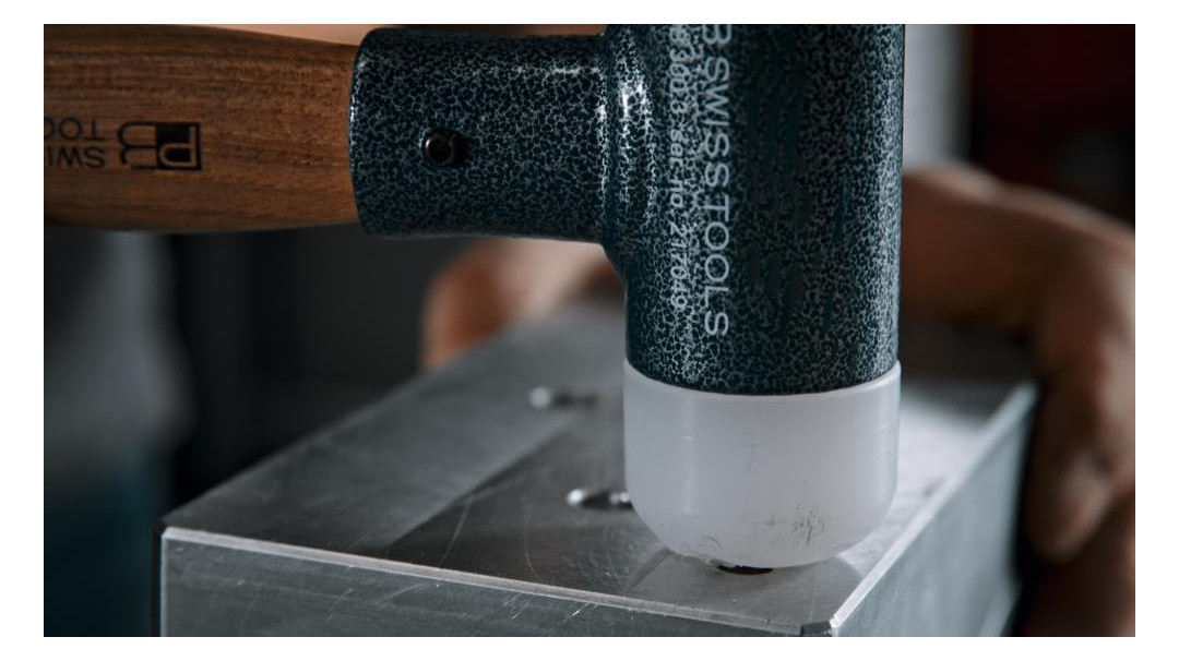 Bild Schonhammer mit Holzstiel rückschlagfrei 22mm PB Swiss Tools-1