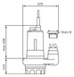 Wilo Schmutzwasser-Tauchmotorpumpe EMU KS 20 D GG, 400 V, 2,2 kW