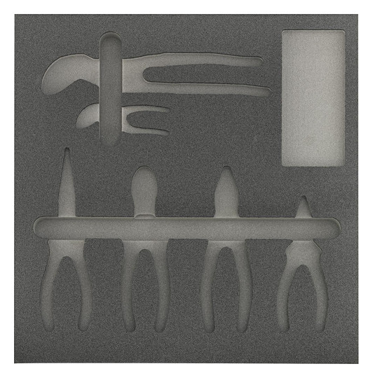 Werkzeugmodul 2/3 - leer, für KNIPEX-Zangen