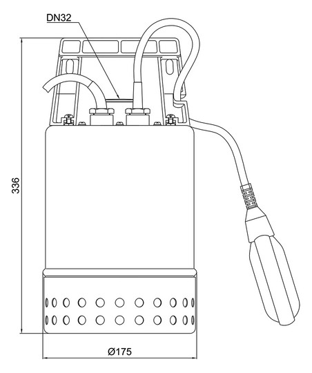 Zehnder-Pumpen Schmutzwasser-Tauchpumpe E-ZW 50 A-2, Edelstahl