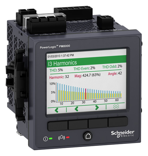 Netzanalysator graph 3Kan/V 3Kan/A 30V Stromz/Zangenadapt Leistungsfaktor