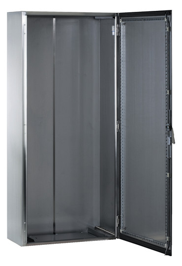 Standschrank VA IP55 B1000xH2000xT400mm m.MPL Scotch Brite