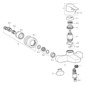 HANSA Wannen-Einhebelmischer HANSALIGNA Wandmontage, Ausladung 152mm, chrom