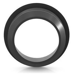 Crassus Gummiadapter CGA 45/40 mm, 0,5 bar