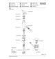 KEUCO Bidet-Einhebelmischer IXMO Flat Ausladung 110mm, mit Ablaufgarnitur, verchromt