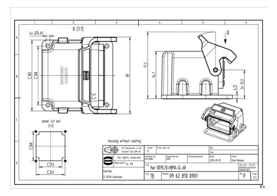 HART Han 10EMV/B-agw-LB-68   09628100901 