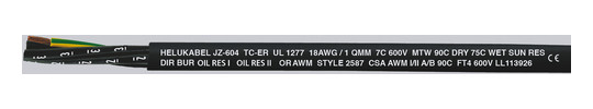 HELU JZ-604 TC 25G1,5 schwarz UL/CSA 
