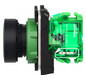Drucktaster 1f gn rnd Ø22,5mm 1S IP30 fl Tastend