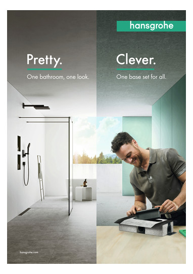 hansgrohe uBox universal Ablaufgehäuse DN 50, für Standardinstallation