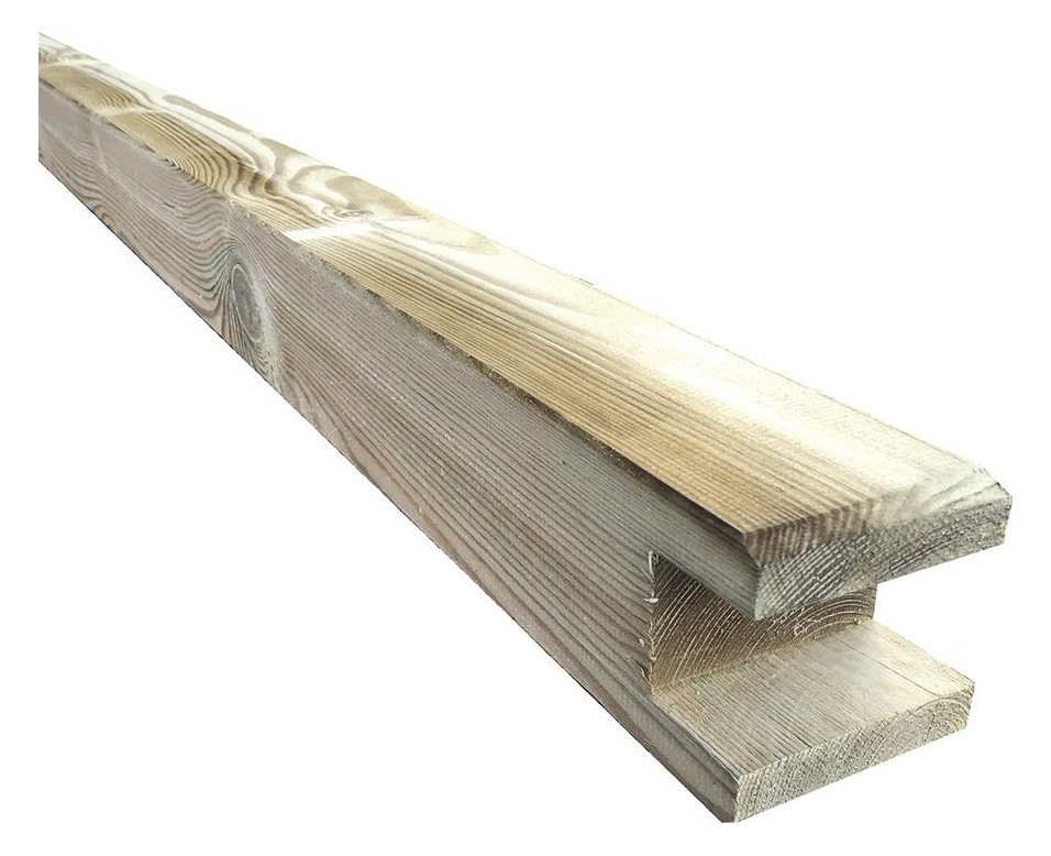 Bild Pfosten für Pergola, 9 x 9 x 240 cm, kdi -grün GESCHLITZT - n.a.-0