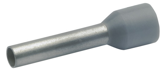 Aderendhülse 2,5qmm 12mm isol PP gr Cu Polypropylen (PP) verzinnt